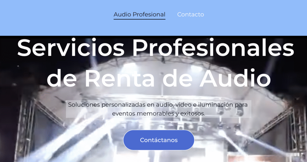 Renta de Audio Profesional SofTim